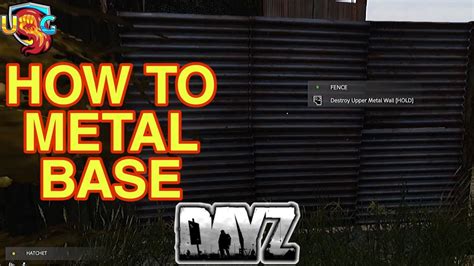 dayz how to put sheet metal on wall|DayZ sheet metal gate.